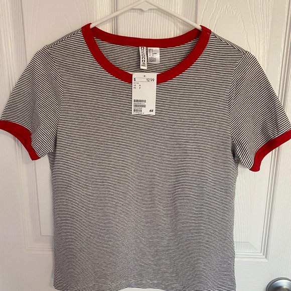 H&M Divided Striped T-Shirt - Picture 1 of 3